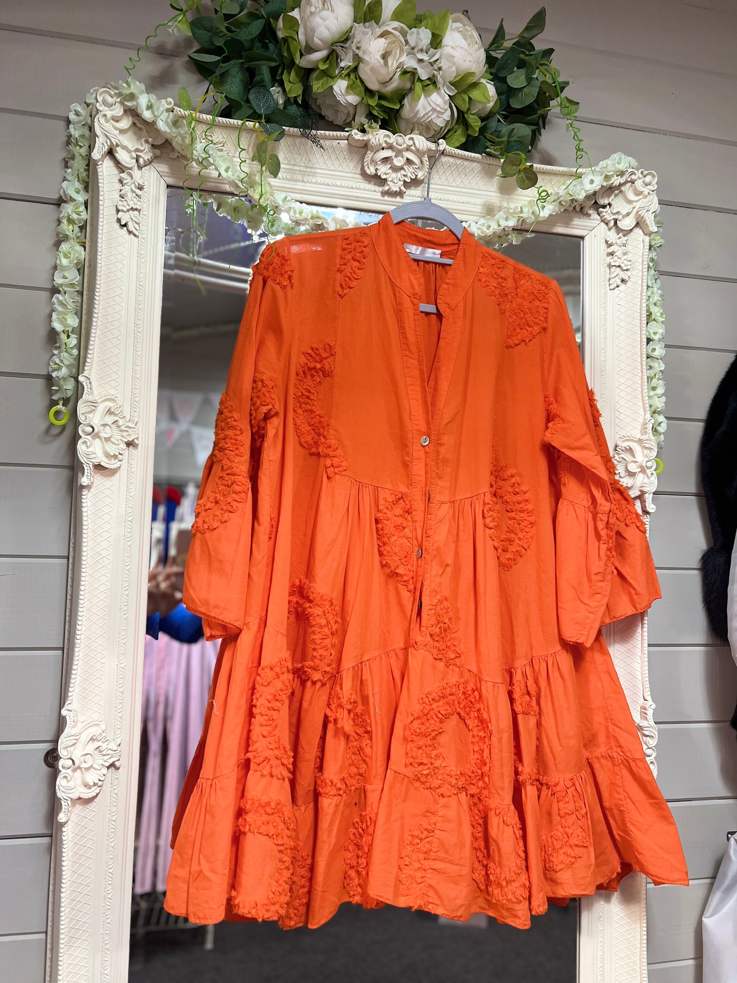 Heart Swing Style Tunic Dress