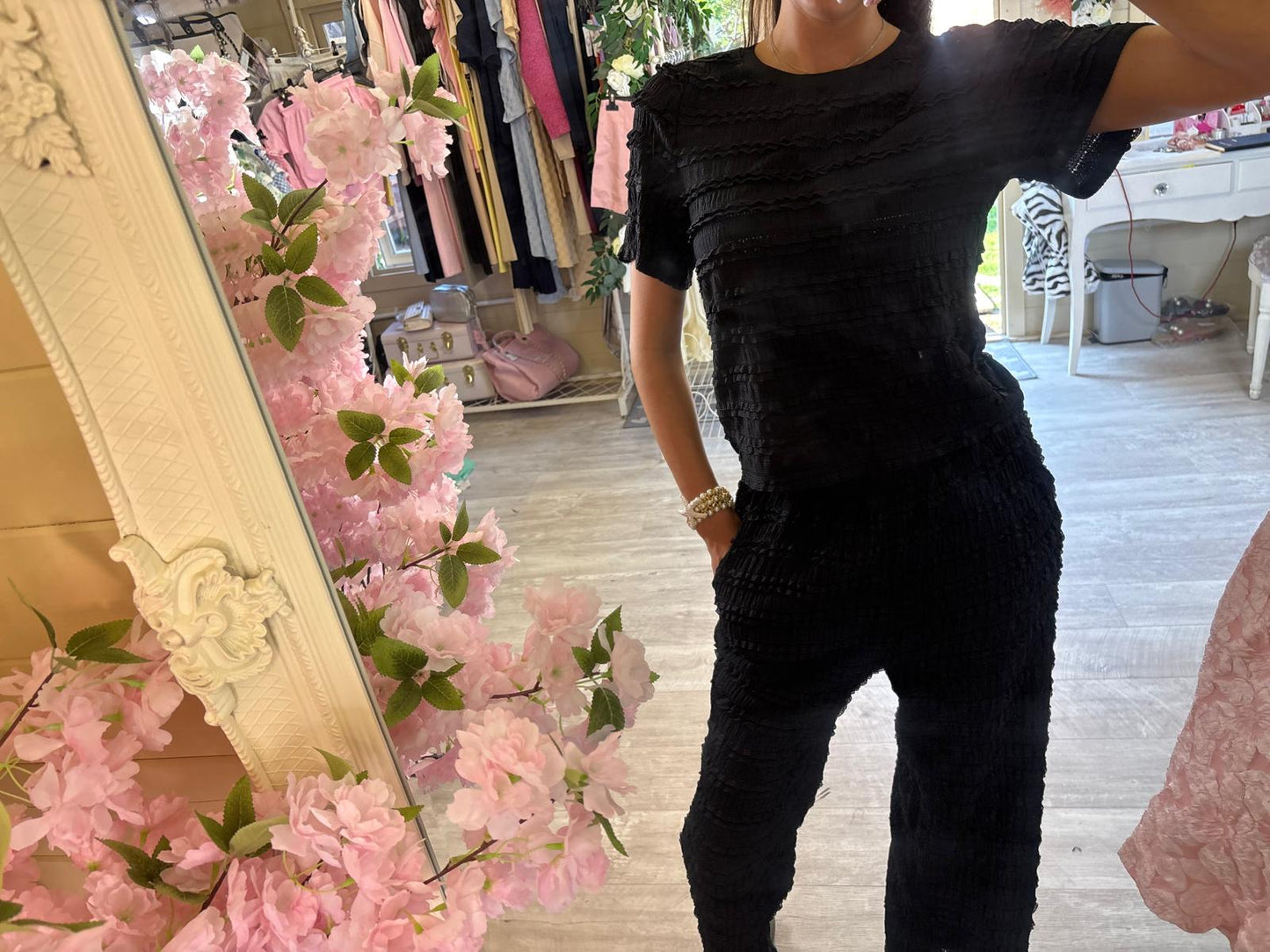 Ruffle Lounge Set Co-ord