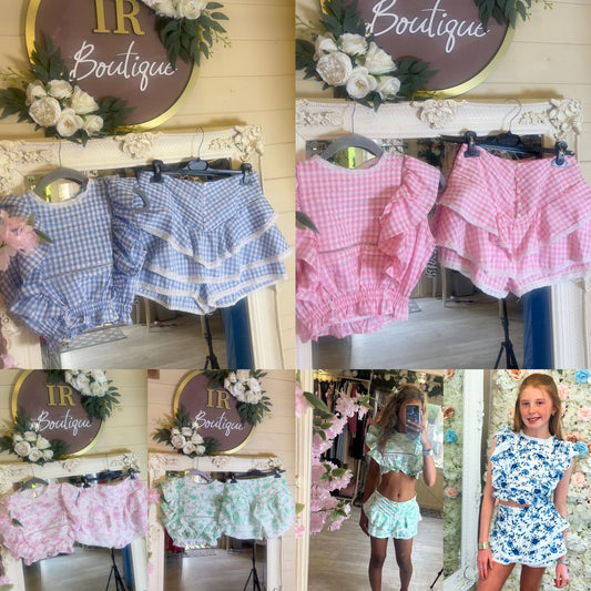 Sabrina Two Piece Co-ord Skort Set